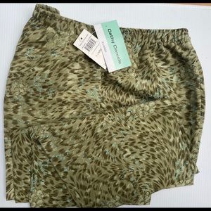 Cathy Daniels Suede Print Pants NWT